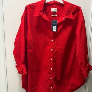 NEW Red Dress Shirt